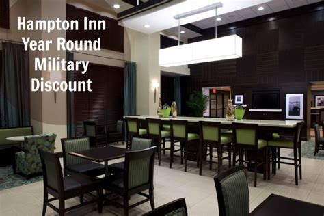 Relax, unwind, and put your feet up—you’ve earned it. . Hampton inn military discount